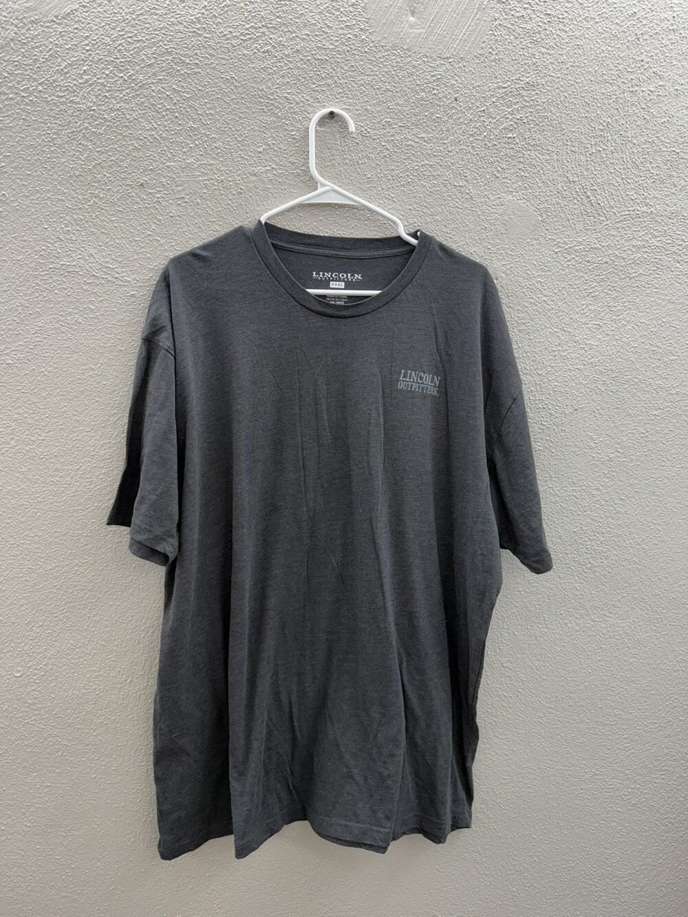 Lincoln Outfitters Womens T-Shirt Size XXXL Gray Howdy Cowgirl Short Sleeve